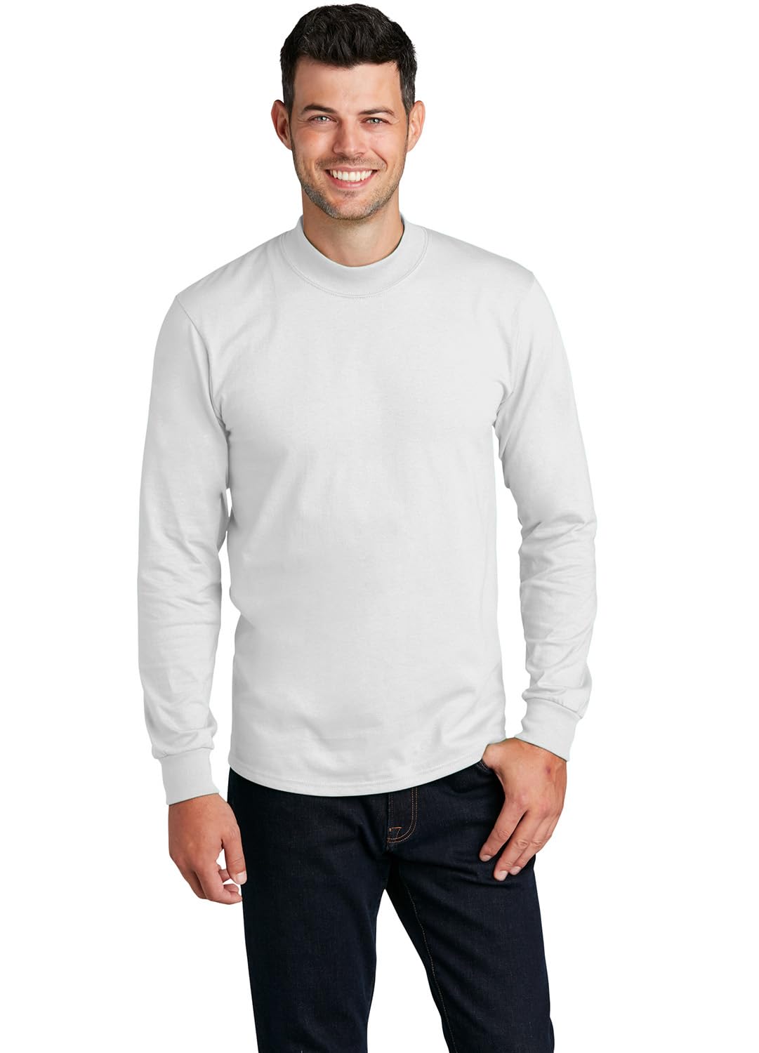 port & co Port & Company Mock Turtleneck - PC61M-picture-48