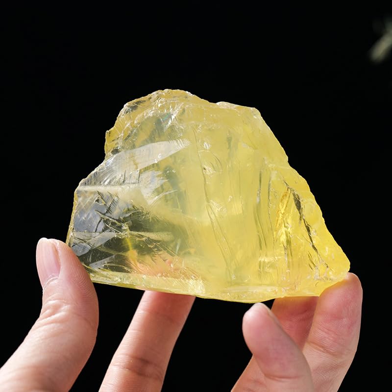 Citrino natural rugoso de 200g para artesania y cabuchones
