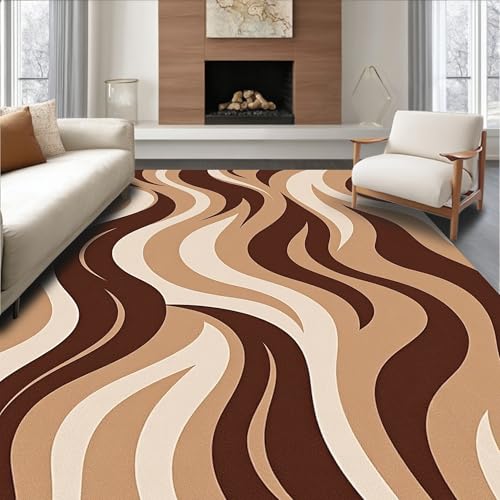 ODIKA Ultra Soft Area Rug 2x3, Mesmerizing Waterfall Cascade Tie