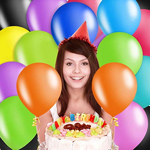 image for Kolavia 100 PCS Party Balloons, 12 Inches Premium Assorted Colorful Ba