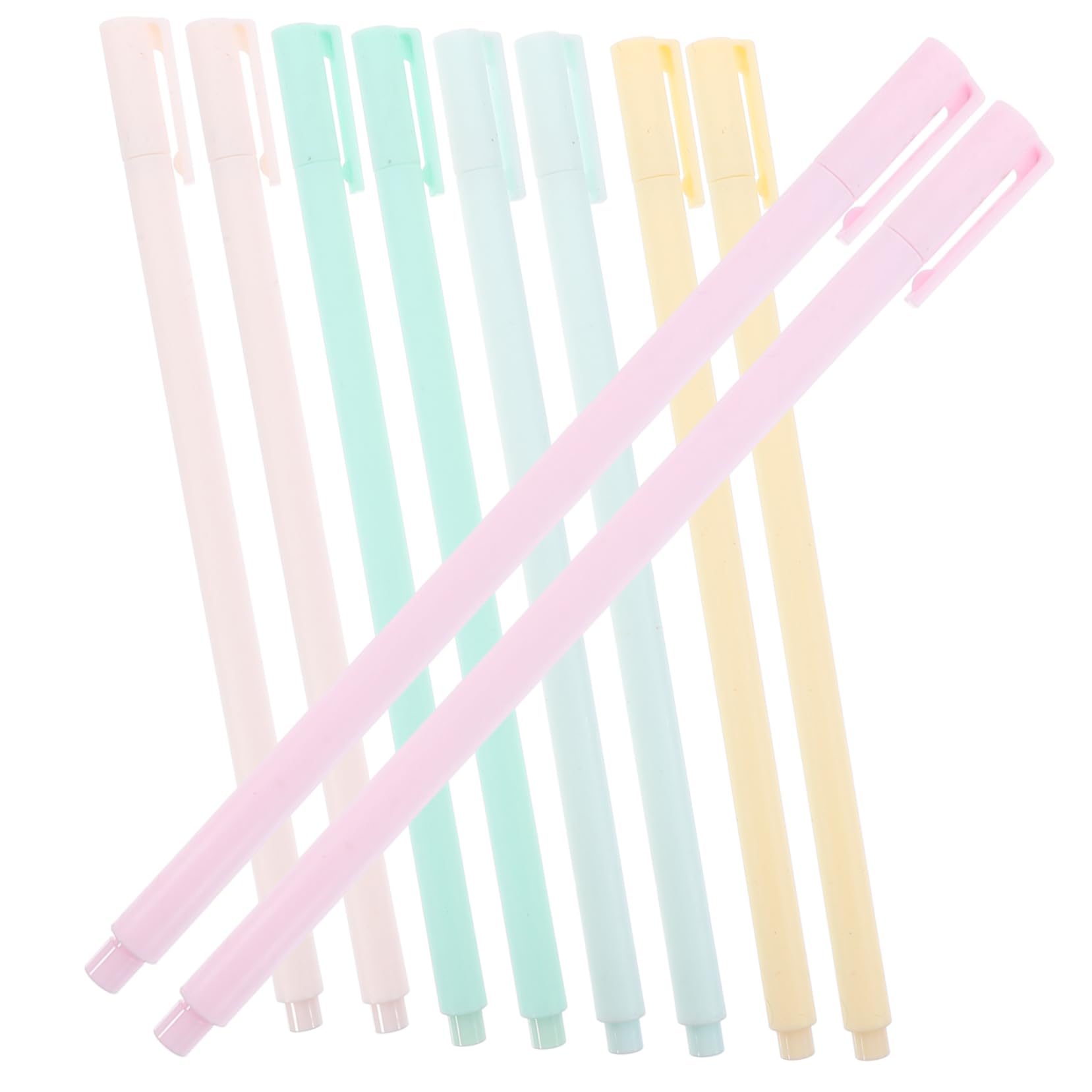 Gadpiparty 2 Ensembles Stylos Gel Créatifs Stylos À Encre Colorée Pour Écriture Idéaux Pour École Bureau Et Usage Familial Design Pratique Et Confortable 40 Pièces * 2