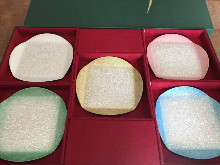 七宝 キッチン・日用品・その他 七宝焼き 銘々皿 フォーク 正倉