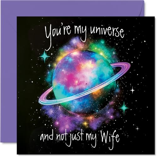 Stuff4 Wife Ajo[T[J[h - My Universe - vp[gi[̍Ȃ̂߂̃nbs[Ajo[T[J[hA5.7C` LOO[eBOJ[h