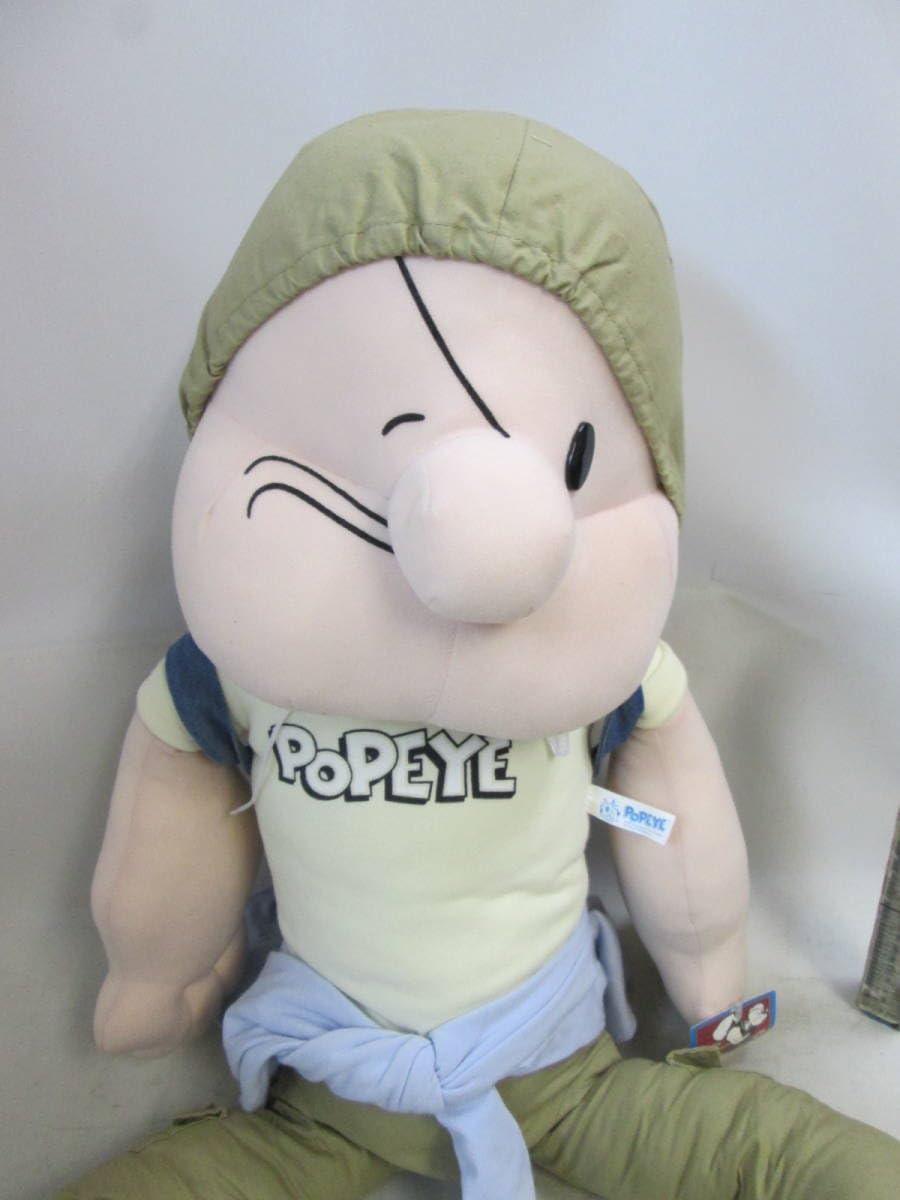 ポパイ ぬいぐるみ 約30cm メーカー不明ですが ポパイ ぬいぐるみ 約