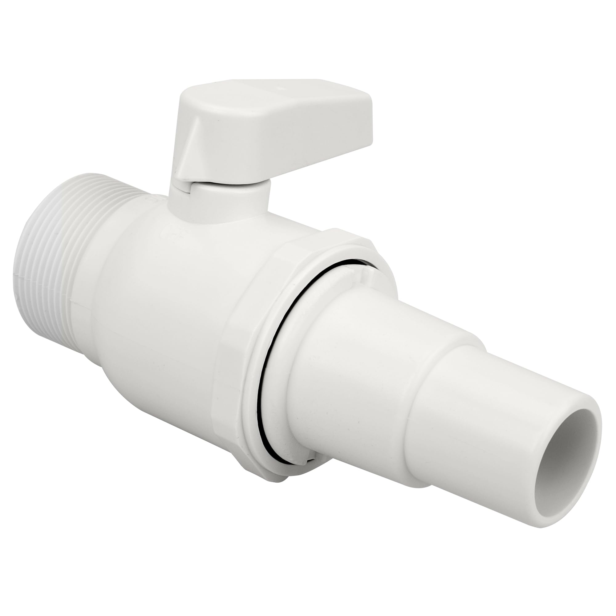 Ophjerg Women's Black Upgrade Sp0729 Ball Valve For Hayward Pool Filter Valve, Econoline 2-Way Pool Shut Off Valve 1.5" Mip X 1.5” - 1.25”, Above Ground Pool Filter Parts