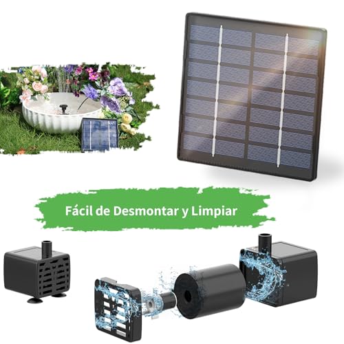 AISITIN-15W-Fuente-Solar-DIY-Fuente-Solar-Jardin-Exterior-con-Cable-de-3m-Mejorada-Bomba-Solar-con-6-Boquillas-de-Fuente-para-para-EstanquesJardinesDecoracion-Jardin-Exterior