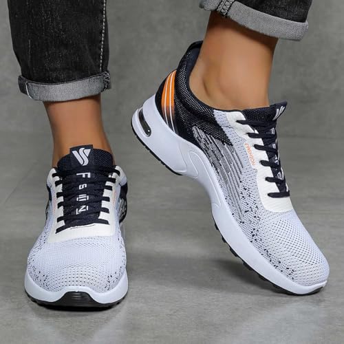 Men's Breathable Lightweight Sneakers for Walking Running Gym Casual Slip On Comfortable Athletic Shoes3