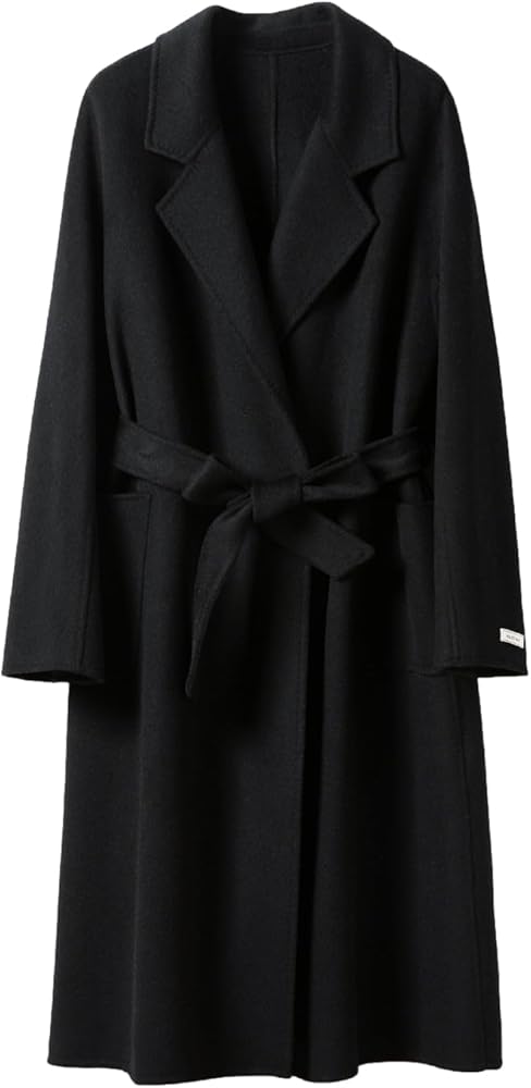 Amazon | [JINLUN] ウールコート レディース ウール100％ ダブル