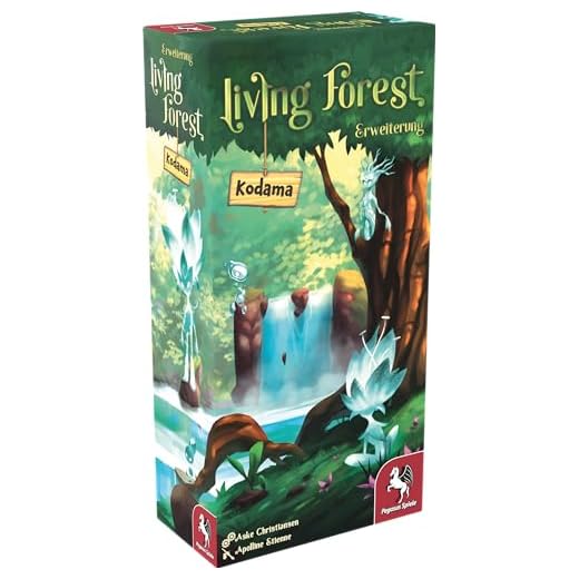 Pegasus Spiele Living Forest: Kodama [Espansione], 7.5 x 14.5 x 30, 51236G