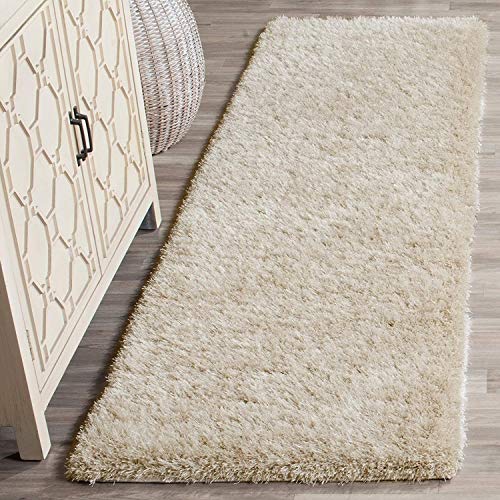 Image of Shaggy Super Soft Carpet for Home & Living Room Size - 8 X 11 Ft (Beige)