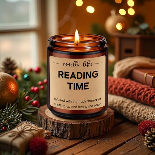GSPY Reading Candle, Book Lovers Gifts - Reading Gifts for Readers Women - Image 5