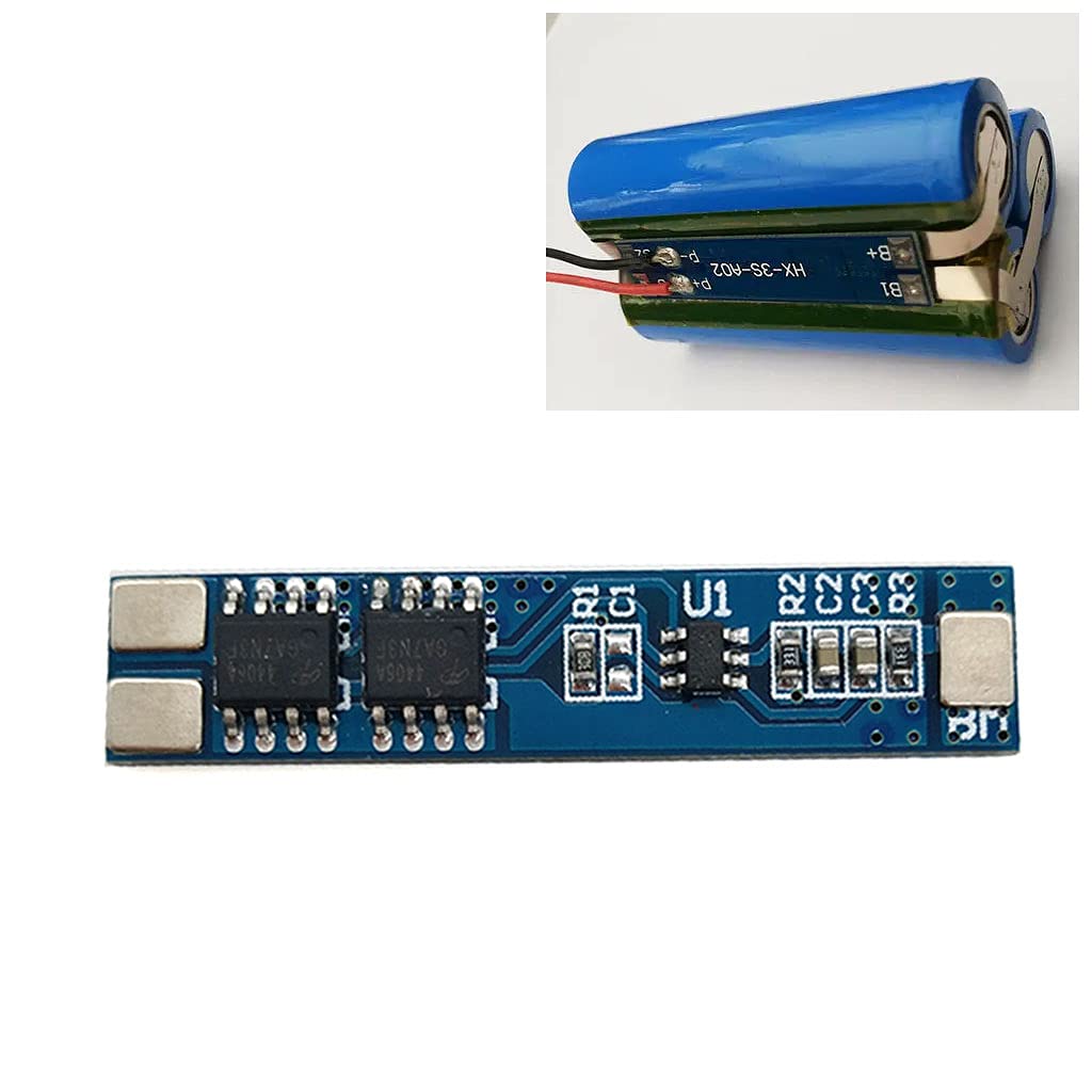 Hogtnd Battery For Protective Board Module 2S 18650 5A Ion Lithium Battery For Charging With Anti Overc Charging