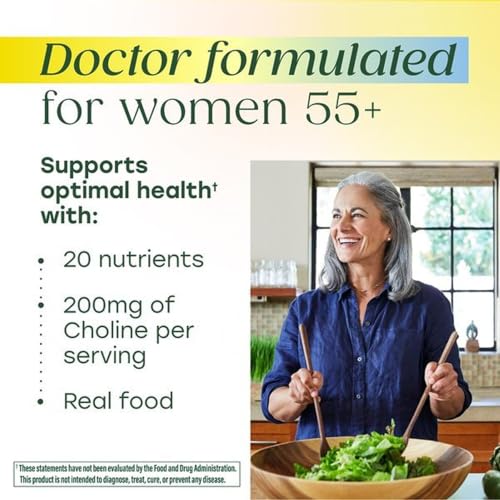 MegaFood Advanced Multivitamin for Women 55+ Doctor Formulated, 60 Tablets - image 4