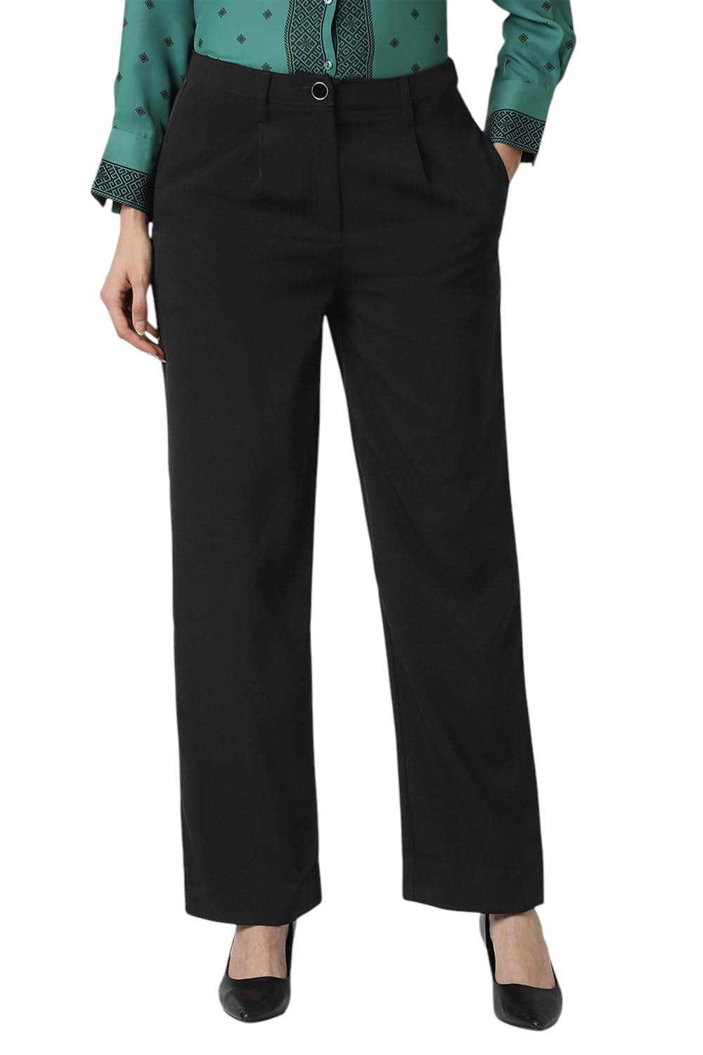 van heusen Women's Regular Casual Pants-picture-37