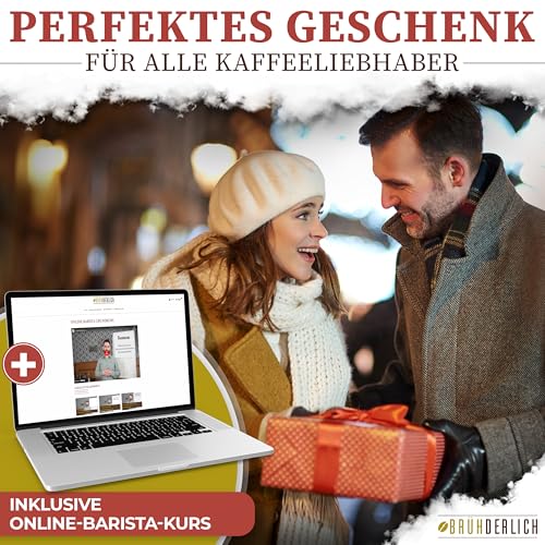 BRÜHDERLICH Kaffeebohnen Probierset ganze Bohnen (500g) - Premium Geschenk - Geschmackliche...