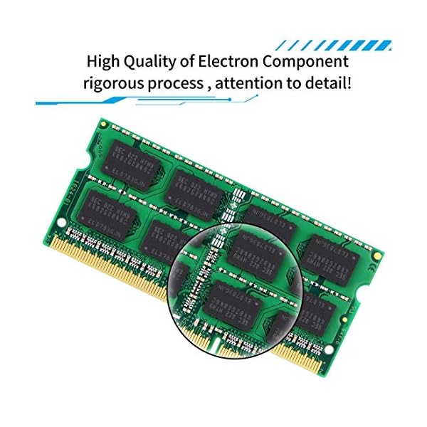 Kuesuny 8GB Kit (2 x 4GB) PC3-8500S 1066MHz 1067MHz DDR3 8500 PC3-8500 SODIMM RAM Upgrade for Late 2008, Early/Mid/Late 2009, Mid 2010 - Image 4