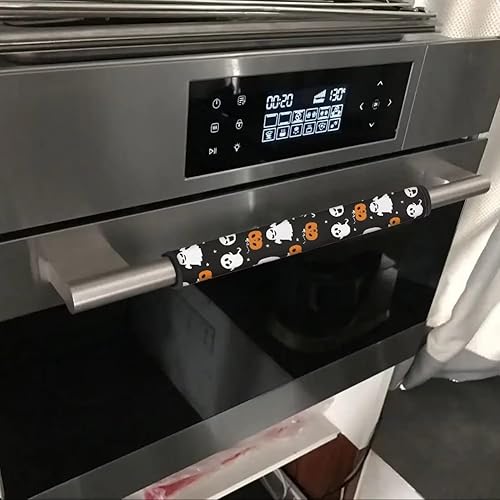 Miniatura 5 de 6 fundas para manijas de puerta de refrigerador, guantes protectores para electrodomésticos de cocina, decoración antideslizante para hornos,