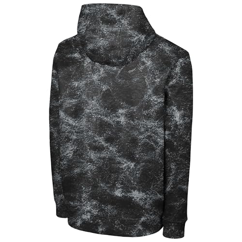 FOCO NFL Men's Officially Licensed Big Logo Wordmark Camo Performance Game Day Team Color Pullover Sweatshirt Hoodie - Las Vegas Raiders - Black - (X-Large) - Image 2