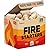 Moscow-Mix Fire Starter - Natural Fire Starters for Fireplace, Campfires, BBQ, Wood Stove, Smokers, Fire Pits - 25 pcs Weather Resistant Charcoal Starter for Grill - Food Grade Wax with 10 Min Burn