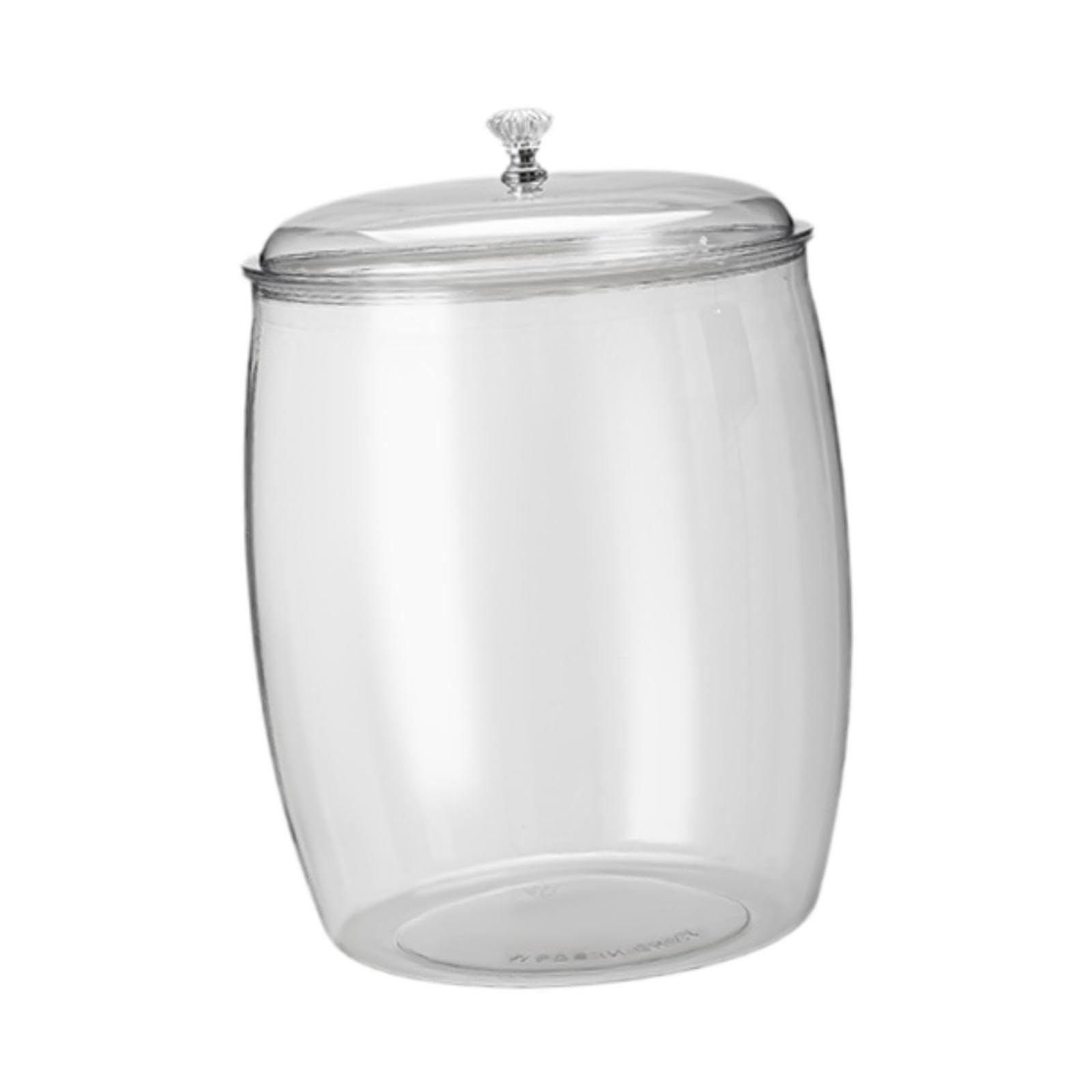 Vorratsbehälter Küche Lebensmittel Vorratsdose mit Luftdichtem Deckel Mehrzweck Küchen Vorratsglas Versiegeltes Gefäß Transparenter, 17.5 L