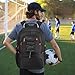 YAMTION Men Laptop Backpack 18.4in with Shoe Compartment for Gym Camping,Large Carry On Travel Bag,Boys College Bookbag School Backpack for Women