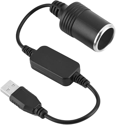 Miniatura 3 de Encendedor de cigarrillos USB a automóvil, convertidor de encendedor de cigarrillos de automóvil USB a 12V apto para cargador de automóvil y otros