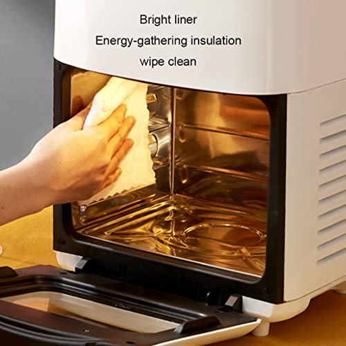 Luftfritteuse, multifunktionale Fritteuse und Grill, Smart-Home-Fritteuse, Luftfritteuse mit großer Kapazität, Küchengeräte (Schwarz 29 * 31 * 37,5 cm) (Weiß 29 * 31 * 37,5 cm) (Schwarz 29 * 31 * – Bild 3