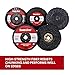 3M Scotch-Brite Clean and Strip XT Pro Disc, XO-DC, SiC Extra Coarse, T27, 4-1/2 in x 5/8