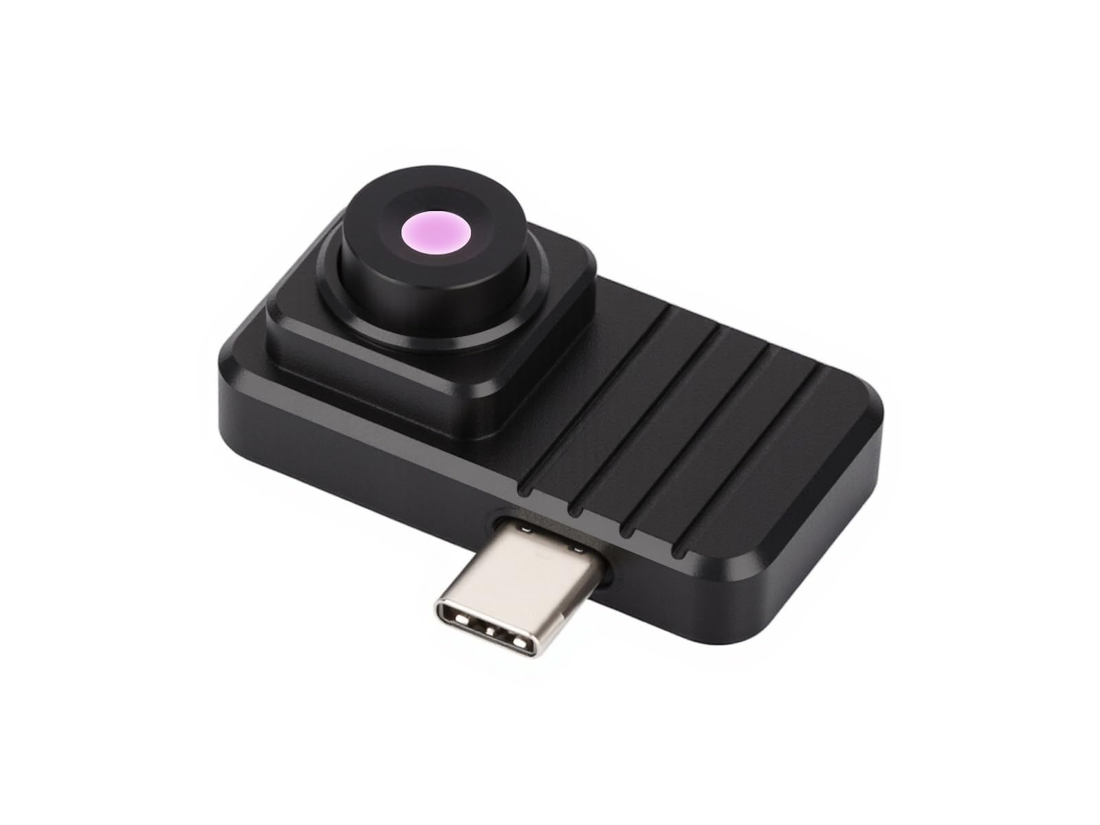 Waveshare Mobile Infrared Thermal Imaging Camera, Type-C Interface, Plug-and-Play, 160×120 Resolution, 88° Field of View, Aluminum Alloy Case