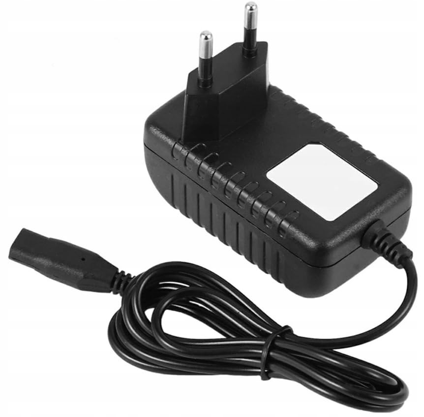 Rosfix - Cargador para limpiador de ventanas - 230 V, 5,5 V salida, 0,6 A | Protección Sobrecalentamiento | Compatible con limpiador de ventanas Kärcher WV1-WV75, KV4, KB5