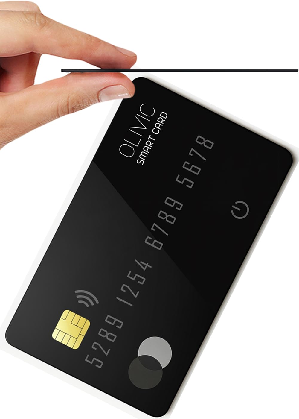 Ultra-sottile 0,2 cm [6-10 anni] [iOS] [aspetto carta di credito] cercatore portafoglio, Air-Tag, IP67 [ricaricabile] compatibile con ricarica wireless, localizzatore, localizzatore globale per