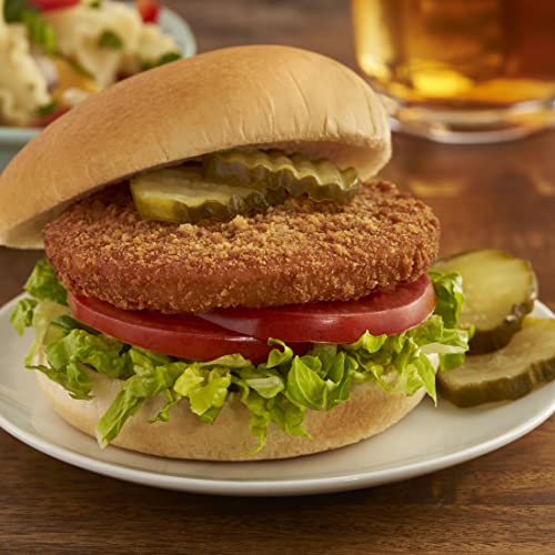 Morningstar Farms Meatless Chicken Patties, Plant Based Protein Vegan Meat, Frozen Meal, Original, 10Oz Bag (4 Patties) #TOP3