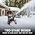 PowerSmart 2-Stage Snow Blower Gas Powered, 24-inch 252cc Engine with Electric Start, Self-Propelled, LED Headlight
