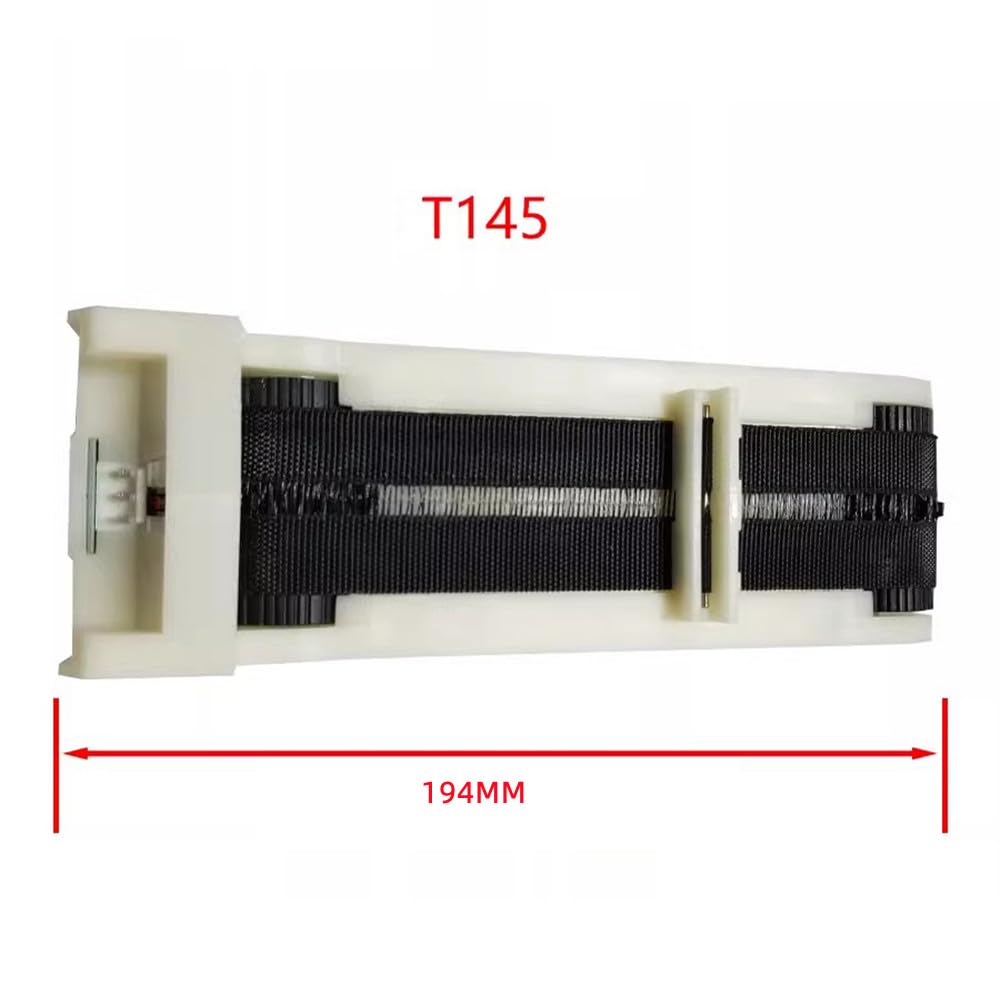 iDili 24V Mini Plastic Conveyor Belt Conveyor Vending Machine Cargo Lane Transportable Gift Cigarette Toy Tissue Paper 140-206MM(T145)