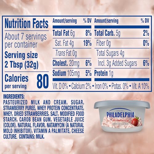 Philadelphia 00021000007271 Strawberry Cream Cheese Spread thumb #5