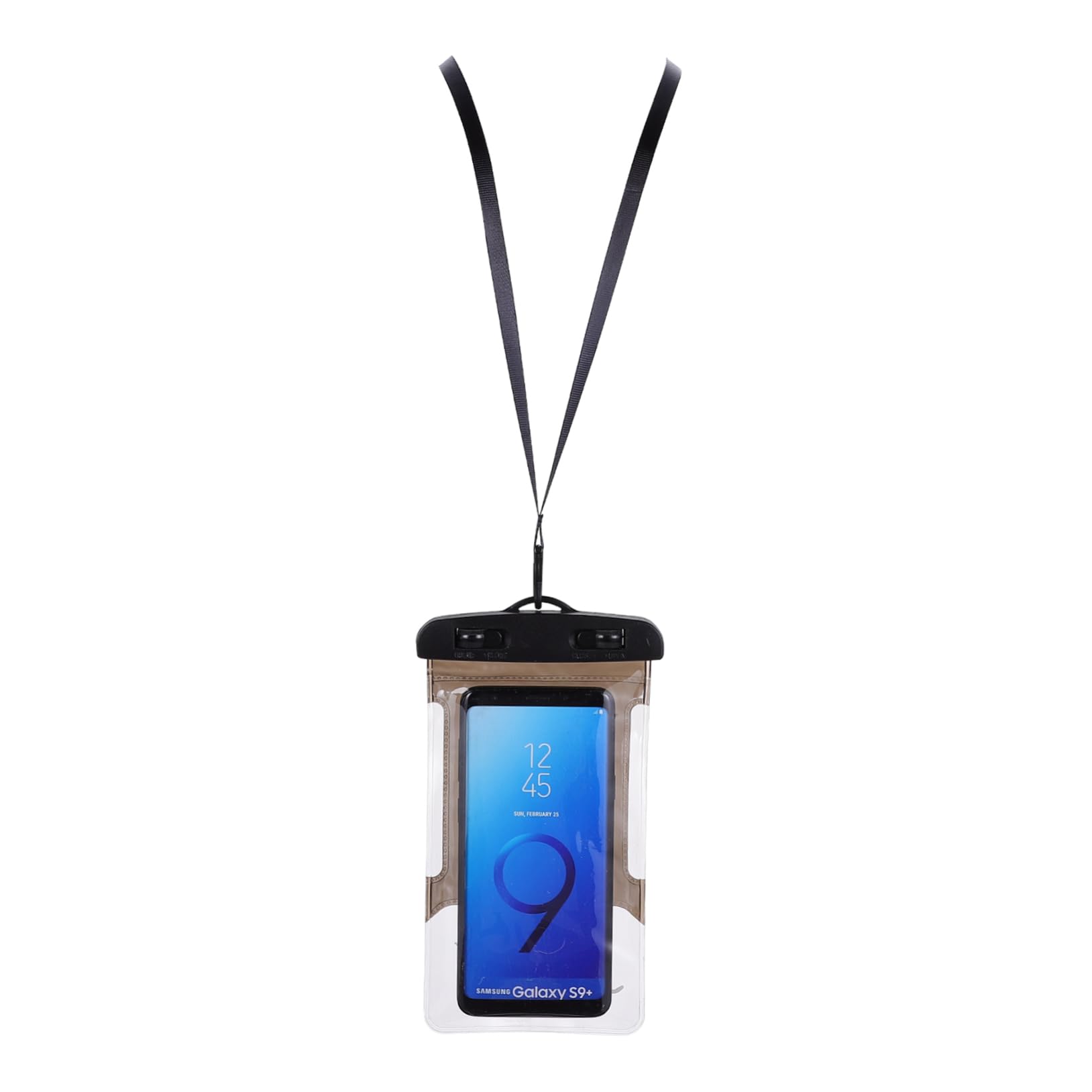 HOMSFOU Touch Screen Phone Bag Swimming Phone Case 3pcs Armband Travel Water Proof Diving Box PVC Waterproof Material Boating Phone Case Phone Protection Bag Black