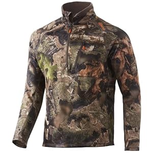 Nomad Men’s Utility 1/2 Zip | Wind Resistant Pullover Hunting Jacket