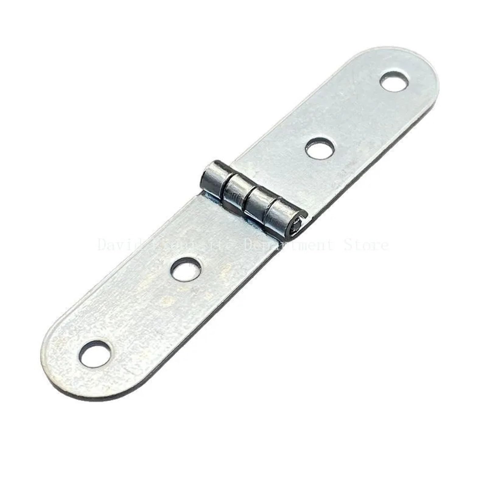 10pcs Foldable Flap Screw-On Hinges 180 Degree for Cabinet Rounded Corner Hinge Furniture Hardware for Folding Furniture
