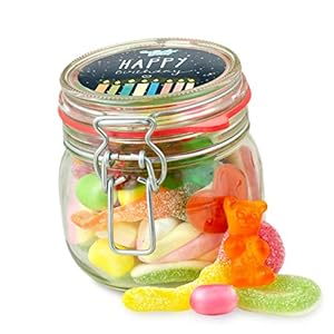 Der Zuckerbäcker Happy Birthday Bonbonglas 320g