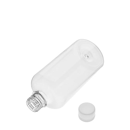 Vista 38 de Othmro 10 botellas de plástico de reactivo químico de laboratorio, 6.8 fl oz/6.8 onzas líquidas/6.8 onzas líquidas de boca pequeña/sólida redonda