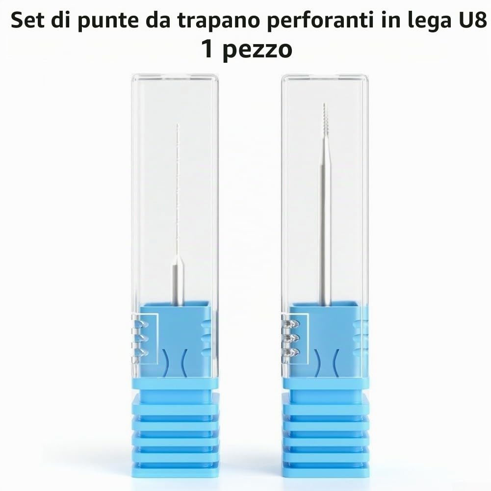 Strumento di rimozione delle viti U8 con materiale in lega per estrarre viti danneggiate in telefoni e piccoli dispositivi, include manico fisso