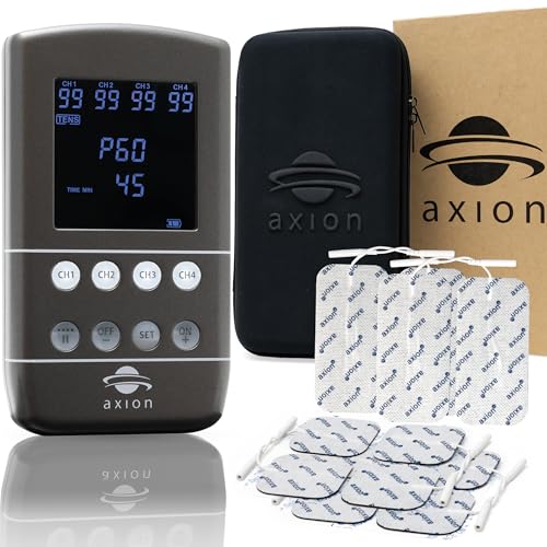 Electroestimulador TENS + EMS STIM-PRO X9B de 4 canales | 4 en 1: Analgésico y alivio del dolor,...