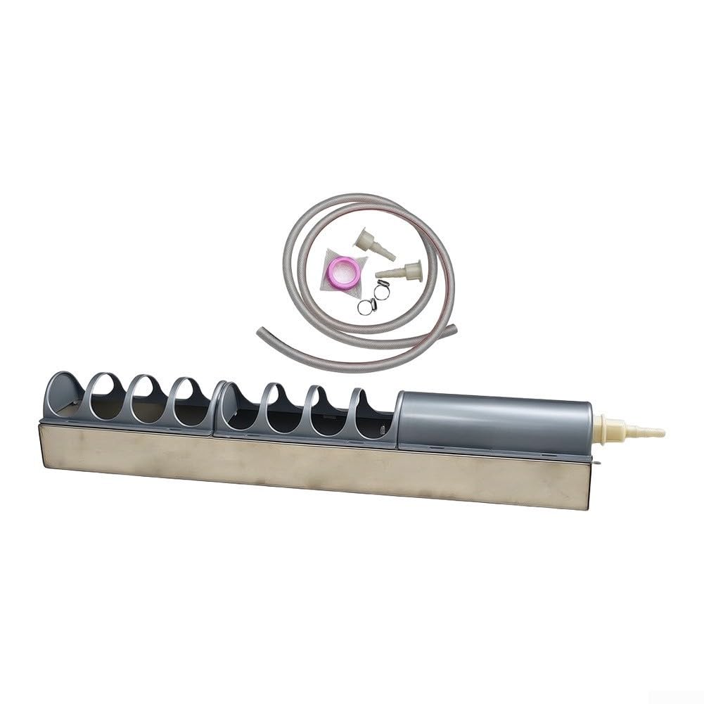 Abbeveratoio Acciaio Auto 40cm Anti-Spreco Polli Abbeveratoio(60cm)