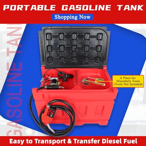 Blackhorse-Racing HM3614-2 Portable Gasoline Diesel Fuel Transfer Tank thumb #1