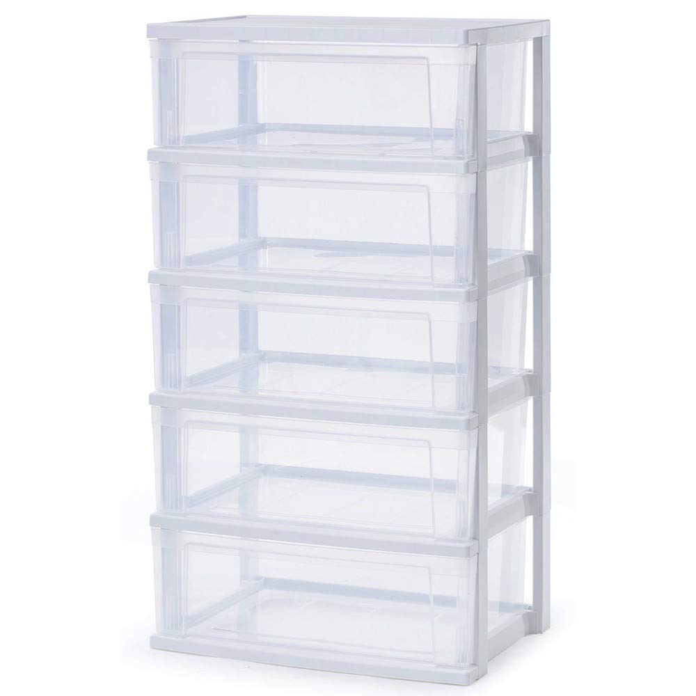 アイリスオーヤマ5段ワイド Amazon｜アイリスオーヤマ チェスト ワイド 5段 日本製 簡単組み立て