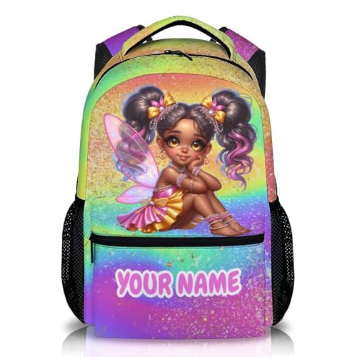 Girls Schoolbag, Personalized Cute Kids Backpack, Gift for Kids, Casual Bookbag for Preschool Elementary Kindergarten Vacation Travel