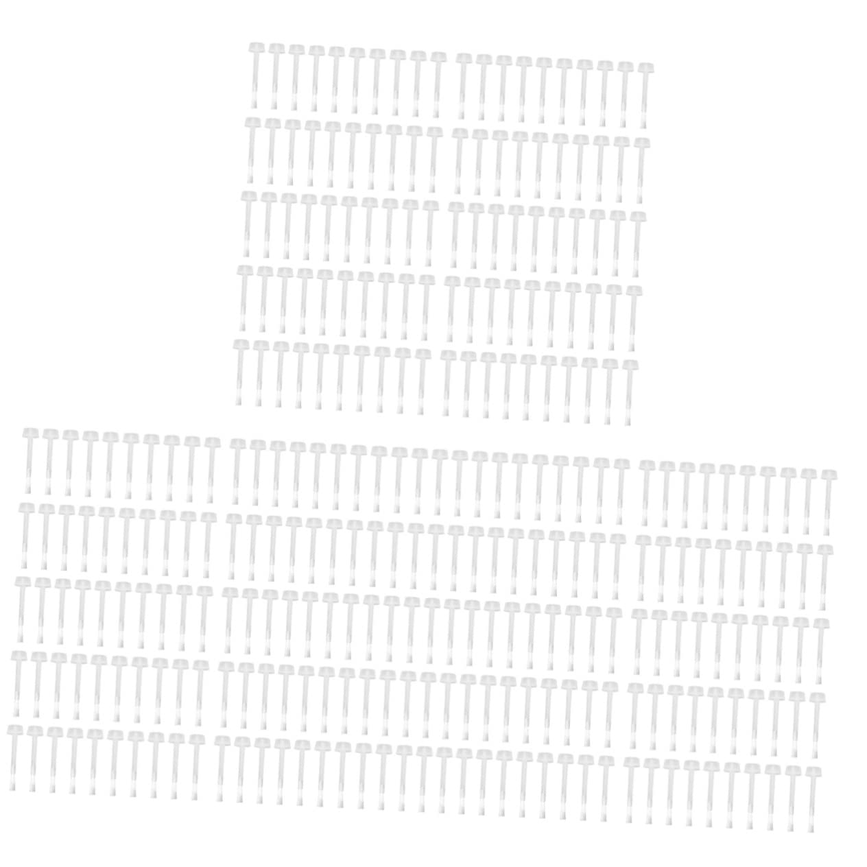 minkissy 1200piezas Brochas De Esmalte De Uñas Para Aplicación De Líquido Herramientas De Manicura Suaves y Eficientes