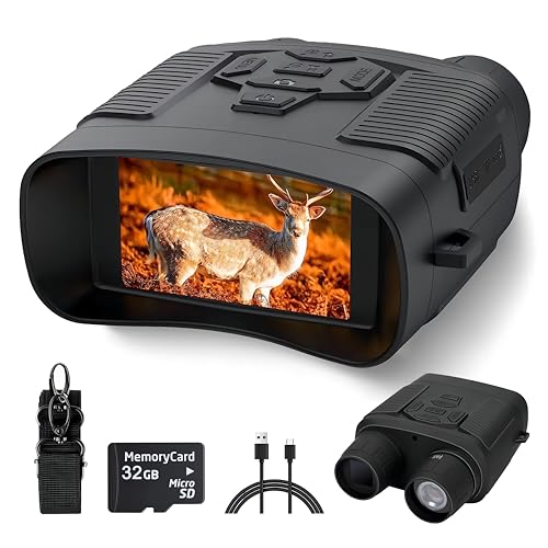 850nm Nachtsichtgerät Für Jagd - Mit 5 Zoll Display & Infrarotkamera