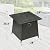Four Seasons Courtyard 28" Steel 50K BTU Smokeless Propane Gas Fire Pit Square Table Fireplace for Outdoor Backyard Patio, Deck & Porch Heating, Black