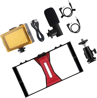 ABOOFAN 1 Set mobile holder desktop microphone stand tabletop tripod light stand tripod phone tripod camera holder live streaming kit for phone bracket mobile phone holder Telephone